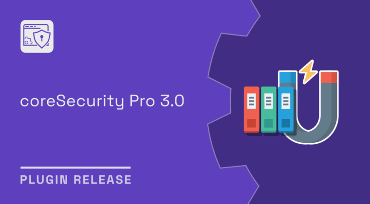 plugins relase corsecurity 3.0